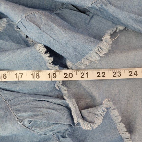 Given Kale Smocked High Low Skirt - Picture 10 of 11